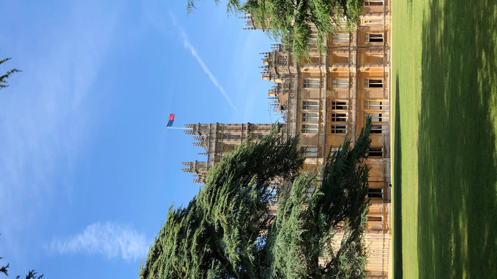 Highclere Castle estate, Hampshire, England