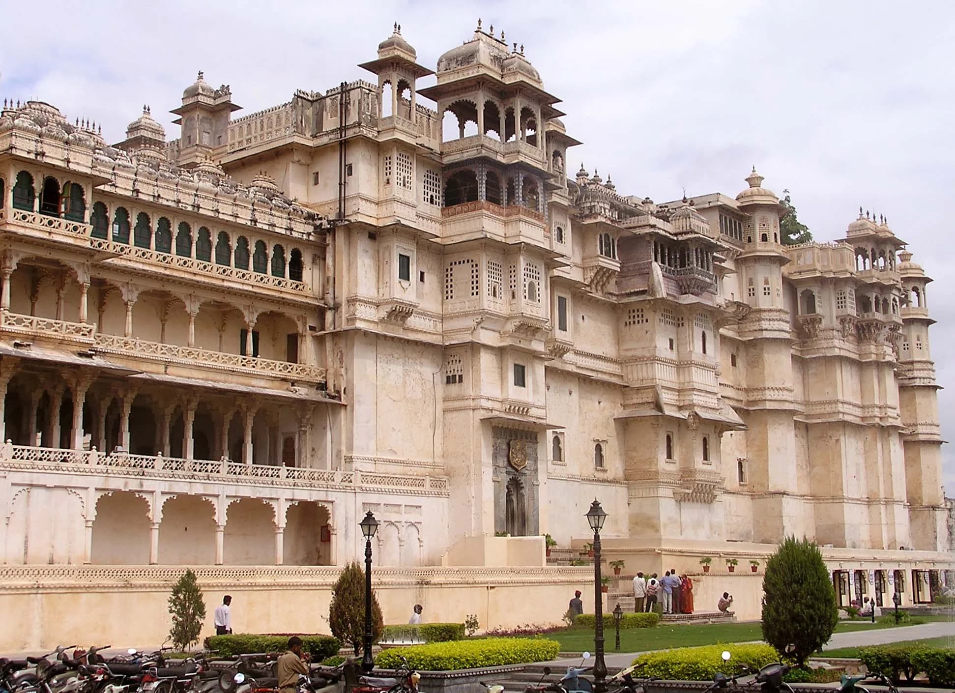 City Palace complex from Lake Pichola