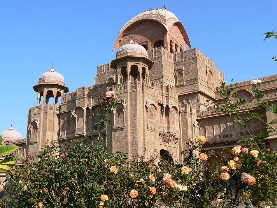The Shri Sadul Museum — a gallery of Rajput miniature paintings from the celebrated Bikaner school, delicately coloured depictions of courtly life and Krishna legends preserved in climate-controlled vitrines