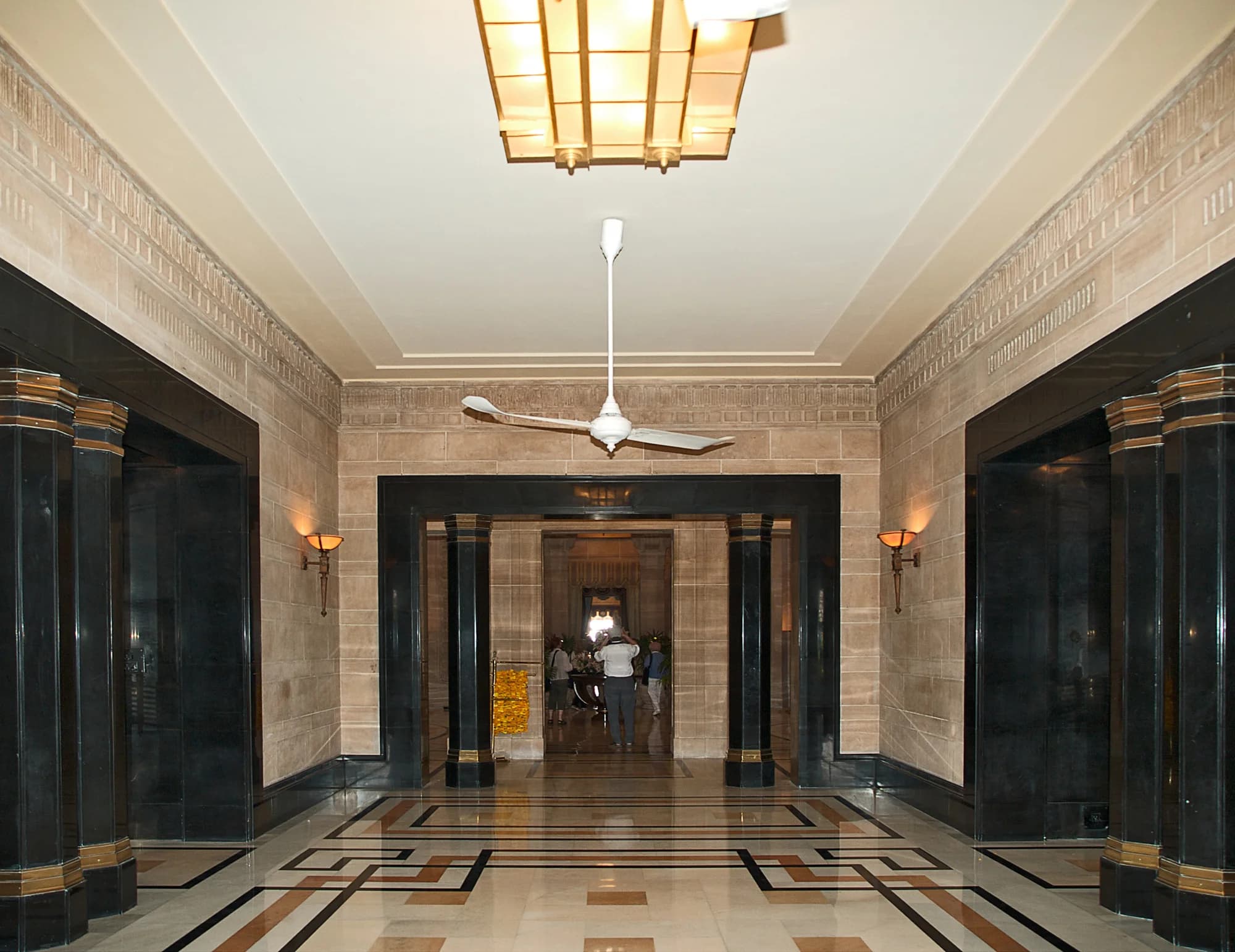 The Durbar Hall at Umaid Bhawan Palace — Indo-Deco mastery where Art Deco elegance meets Rajput grandeur beneath zodiac-painted ceilings, an event space with genuine cultural provenance that no purpose-built convention centre can replicate